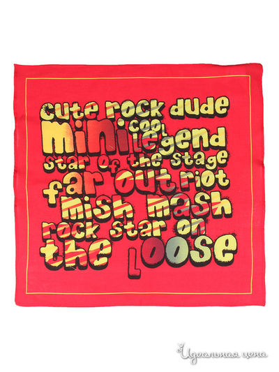 Платок Coccodrillo, цвет цвет красный