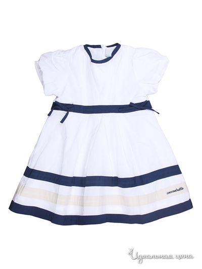 Платье Coccodrillo, цвет цвет белый / синий