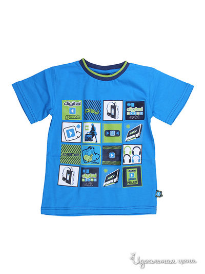 Футболка Coccodrillo, цвет цвет голубой