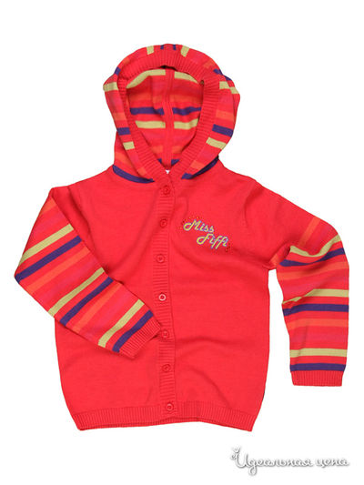 Кардиган Coccodrillo, цвет цвет коралловый