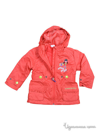 Куртка Coccodrillo, цвет цвет коралловый