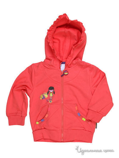 Толстовка Coccodrillo, цвет цвет коралловый