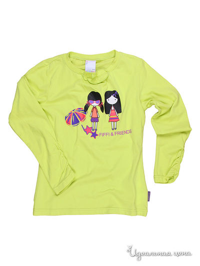 Лонгслив Coccodrillo, цвет цвет салатовый