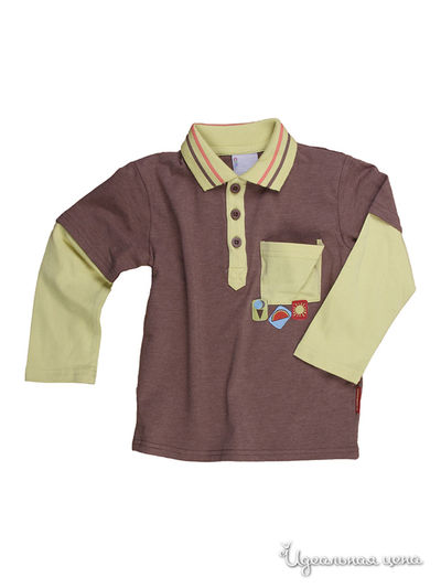 Поло Coccodrillo, цвет цвет хаки