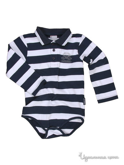 Боди Coccodrillo, цвет цвет синий / белый