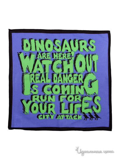 Платок Coccodrillo, цвет цвет мультиколор