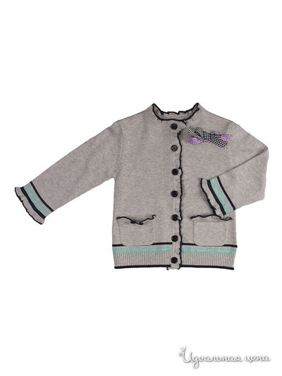 Кардиган Coccodrillo, цвет цвет серый