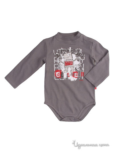 Боди Coccodrillo, цвет цвет серый