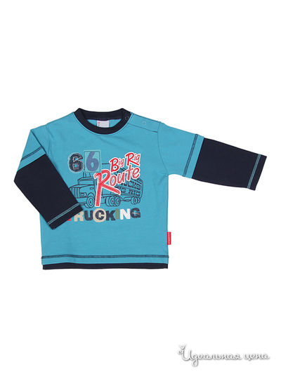 Лонгслив Coccodrillo, цвет цвет голубой