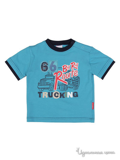 Футболка Coccodrillo, цвет цвет бирюзовый