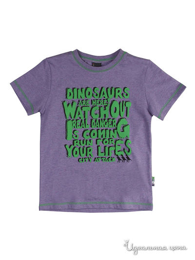 Футболка Coccodrillo, цвет цвет сиреневый