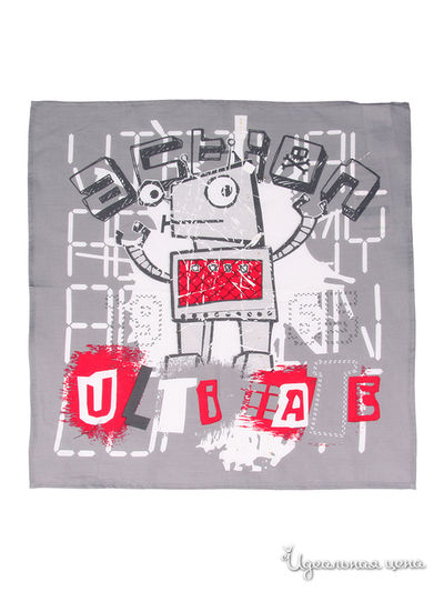 Платок Coccodrillo, цвет цвет серый