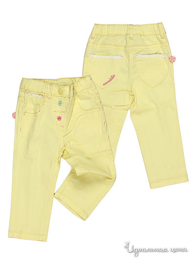 Брюки Coccodrillo, цвет цвет желтый