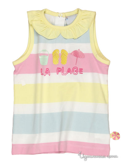 Майка Coccodrillo, цвет цвет мультиколор