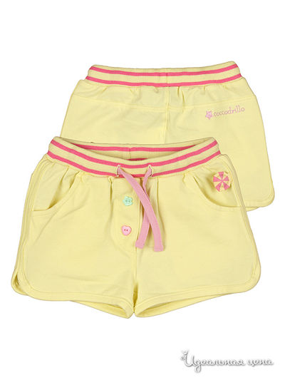 Шорты Coccodrillo, цвет цвет желтый
