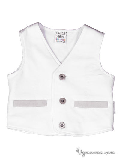 Жилет Coccodrillo, цвет цвет белый