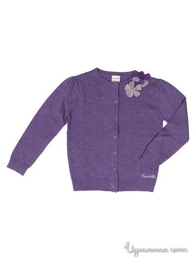 Кардиган Coccodrillo, цвет цвет сиреневый