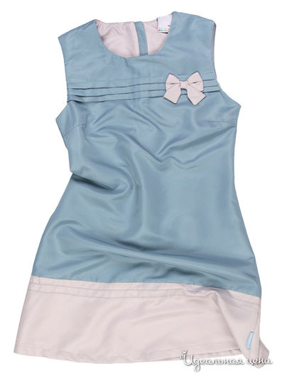 Платье Coccodrillo, цвет цвет голубой / светло-серый