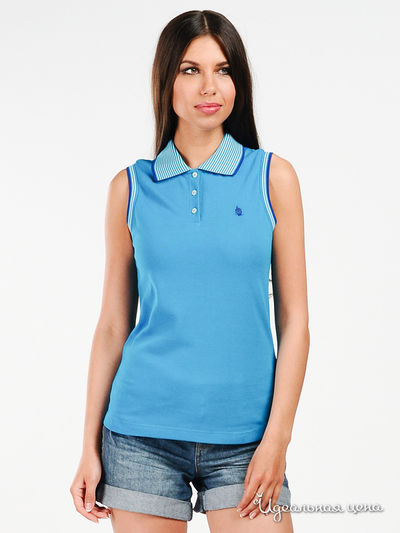 Поло Marina Yachting, цвет цвет голубой