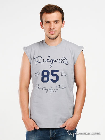 Майка JUST FIVE, цвет цвет серый