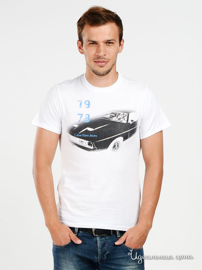 Футболка Calvin Klein Jeans, цвет цвет белый