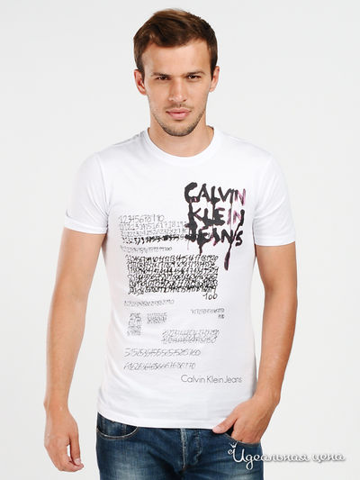 Футболка Calvin Klein Jeans, цвет цвет белый