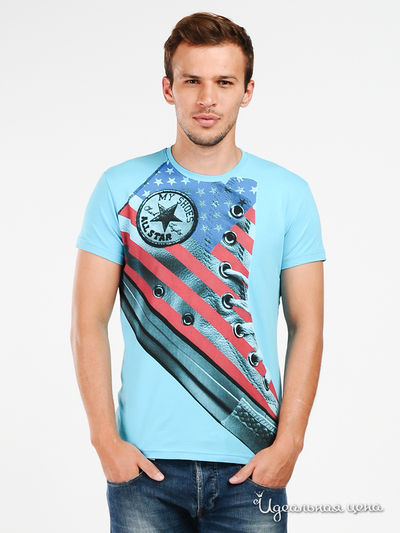 Футболка Lagos, цвет цвет голубой