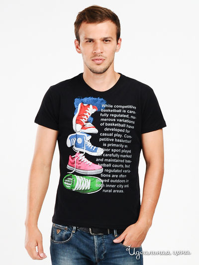 Футболка Lagos, цвет цвет черный