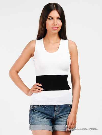 Топ A'more, цвет цвет белый / черный