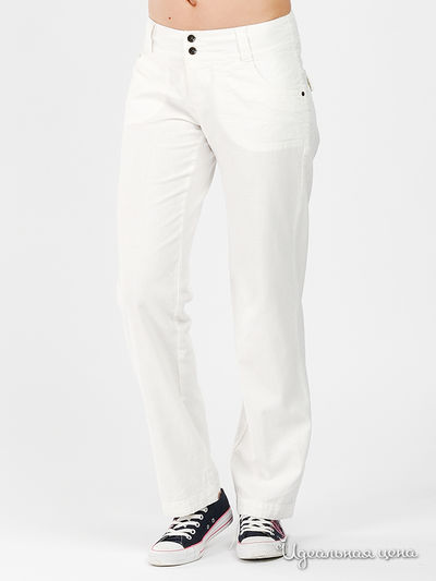 Брюки TIME OUT, цвет цвет белый