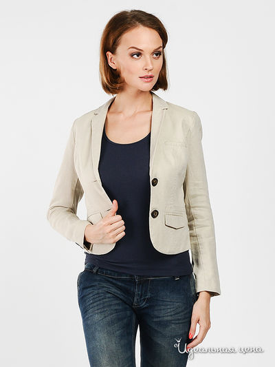 Жакет TIME OUT, цвет цвет бежевый