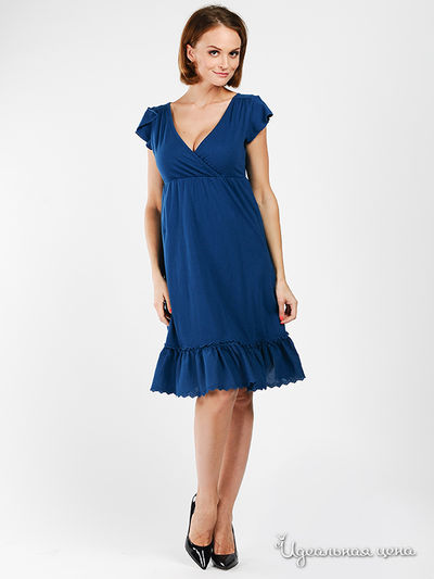 Платье TIME OUT, цвет цвет синий