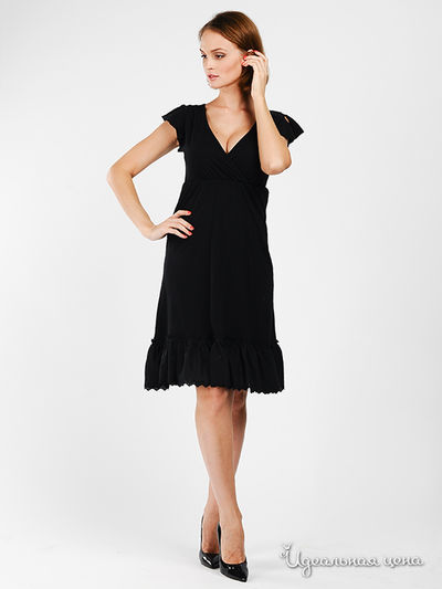 Платье TIME OUT, цвет цвет черный