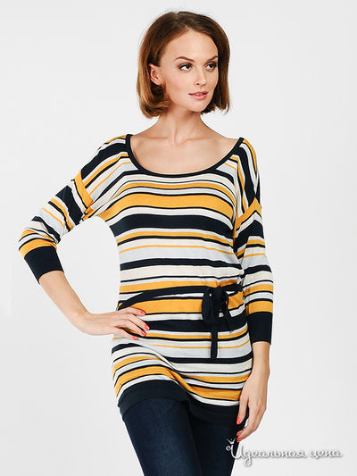 Кардиган TIME OUT, цвет цвет желтый / синий