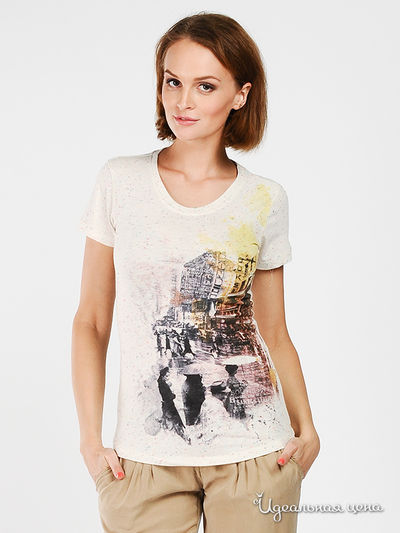 Футболка TIME OUT, цвет цвет белый / крапинка