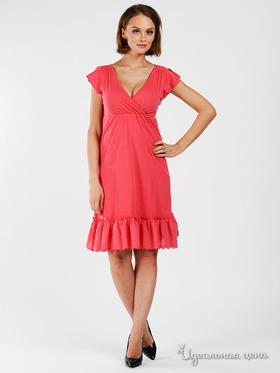 Платье TIME OUT, цвет цвет алый