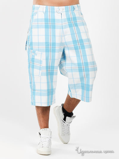 Шорты Rocawear, цвет цвет белый / голубой