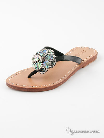 Сандалии Mystique, цвет цвет черный / темно-бежевый