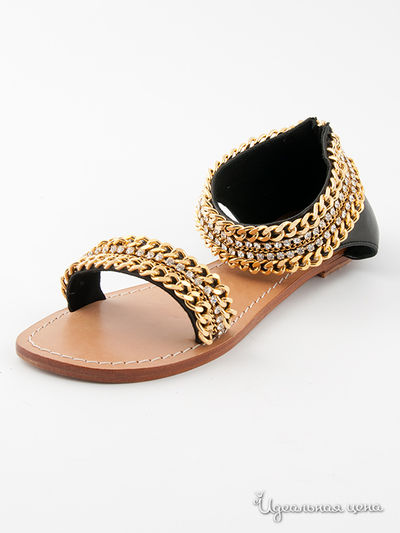 Сандалии Mystique, цвет цвет золотой / темно-бежевый