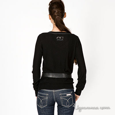 Джемпер Calvin Klein Jeans женский, цвет черный