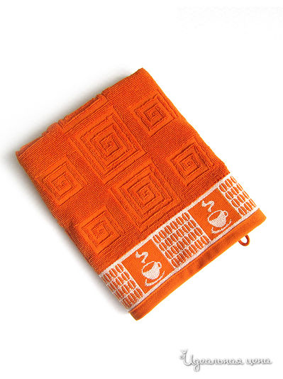 Полотенце Rimako, цвет цвет оранжевый / кружка