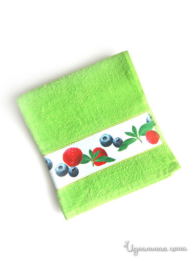 Полотенце Rimako, цвет цвет салатовый / черника, малина