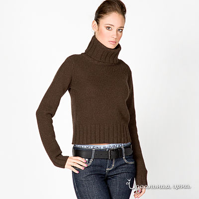 Джемпер Calvin Klein Jeans женский, цвет коричневый