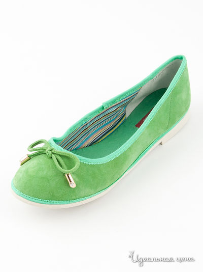 Балетки Milana, цвет цвет салатовый
