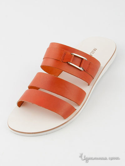 Шлепанцы Milana, цвет цвет рыжий