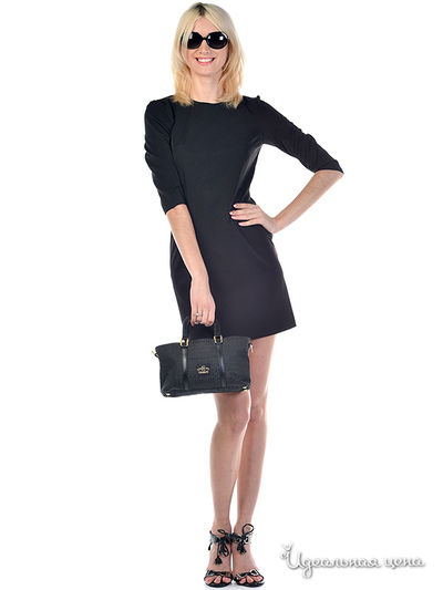 Платье MAY BE by Nastya Sergeeva, цвет цвет черный