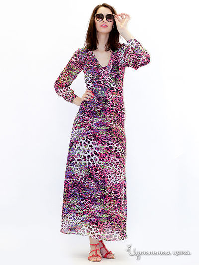 Платье MAY BE by Nastya Sergeeva, цвет цвет фиолетовый