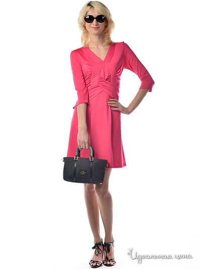 Платье MAY BE by Nastya Sergeeva, цвет цвет розовый