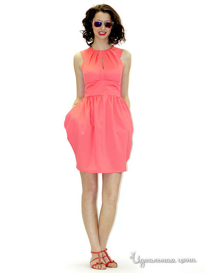 Платье MAY BE by Nastya Sergeeva, цвет цвет розовый