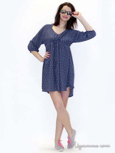 Платье MAY BE by Nastya Sergeeva, цвет цвет синий